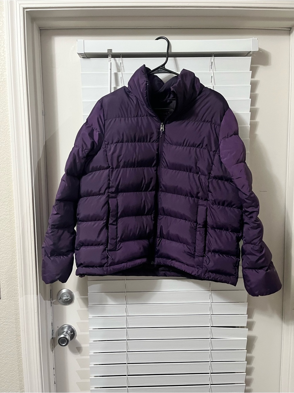 Eddie Bauer Deep Purple women Puffer Jacket